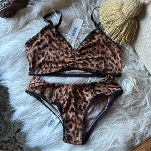 Spell Saphari Bralette & Bloomer Set